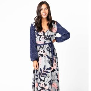 Agnes and Dora Heritage Wrap Dress